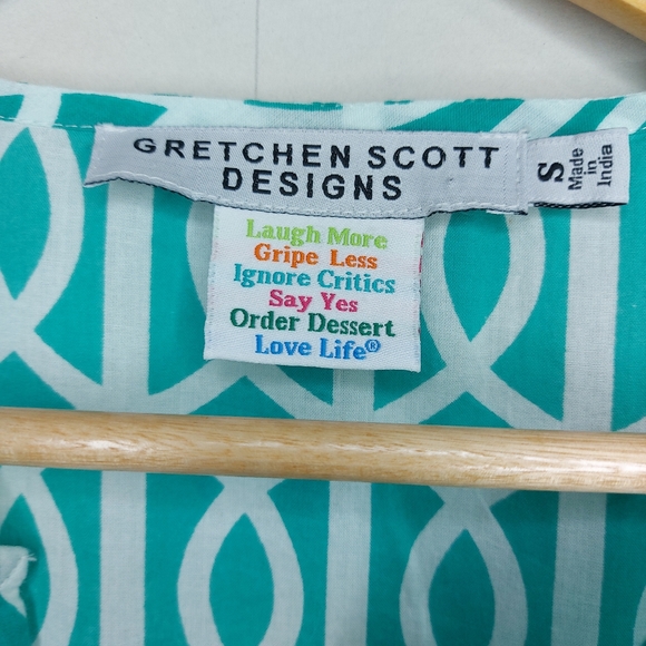 Gretchen Scott Beach Cpver Up/ Tunic Top Small - Picture 11 of 12
